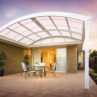 Curved Roof Patio